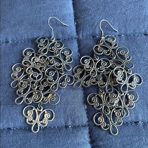 Elegant Silver Earrings